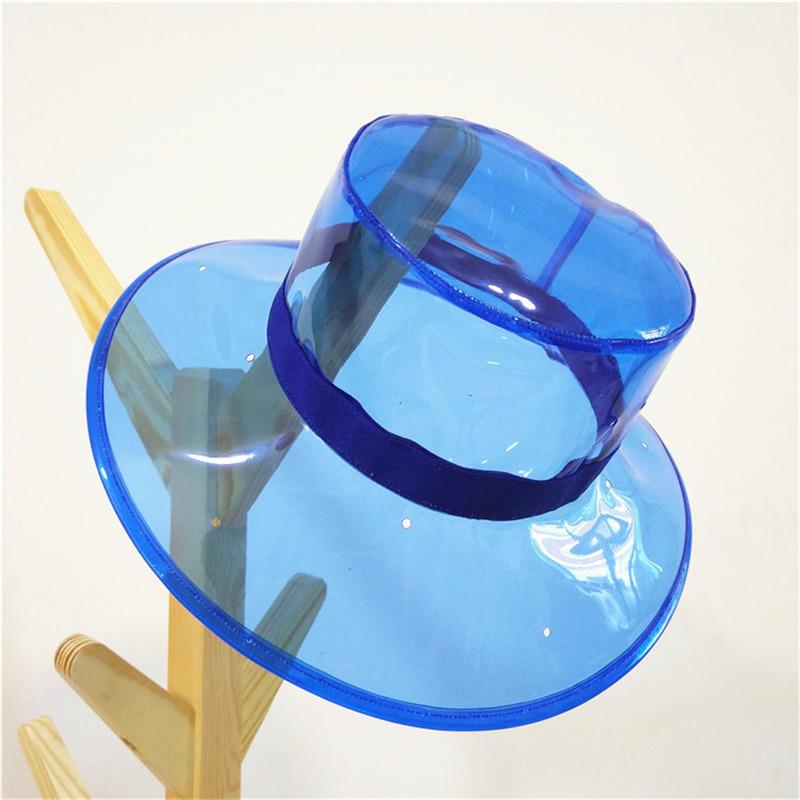 Rain Hat Transparent Women's Buckets 