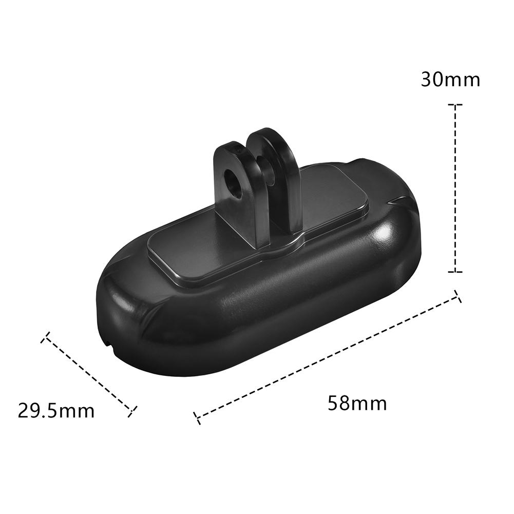 Magnetic Quick Release Mount Magnetic Mount Bracket Plastic Quick Installation Stand for Insta360 Go 3/Go 3S Camera Accessories