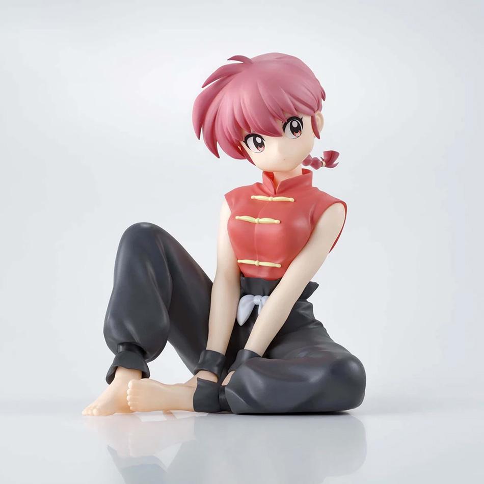 Original BANDAINAMCO BANPRESTO Ranma 1/2 Relax Time Shampoo Tendou Akane Ranma PVC Figure Model Collector Figurine Toy