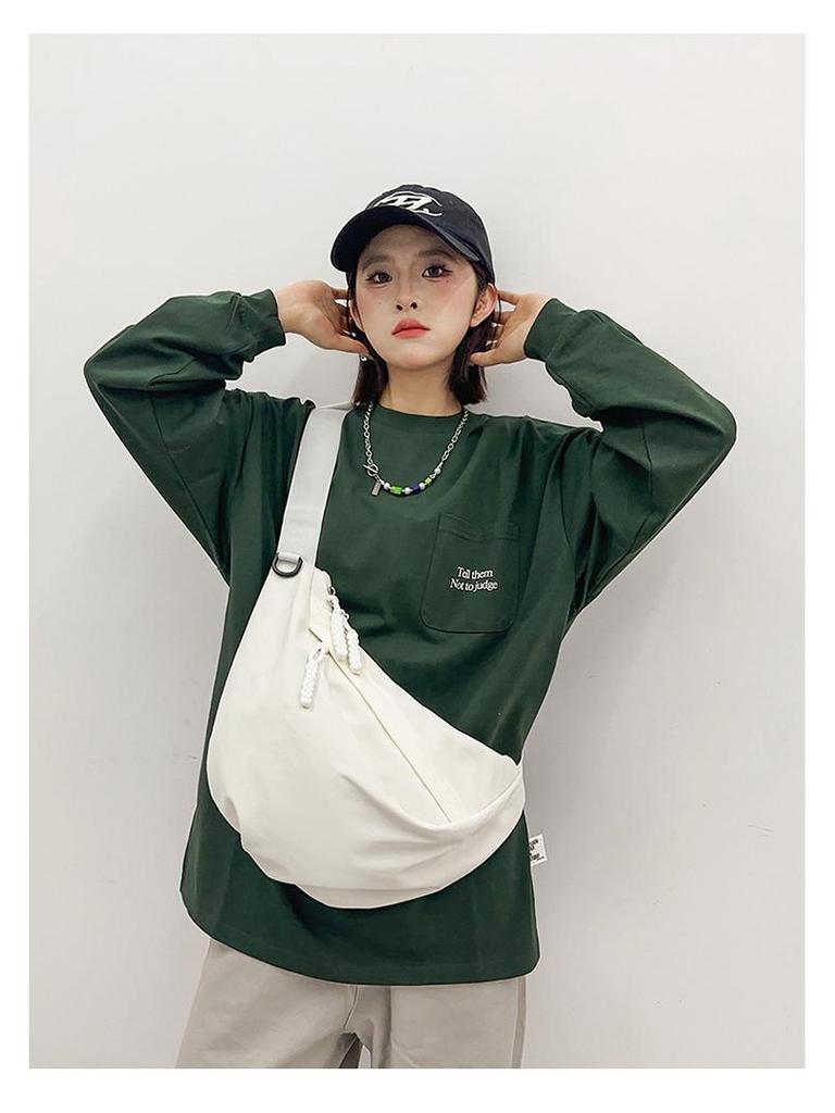 Large Capacity Fashion Crossbody Bag for Men and Women - Versatile Sports and Travel Shoulder Bag