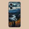 Mountain Forest Mobile Phone Case for Xiaomi 15 14 13 12 Mi 11 T Ultra Lite Pro S X 5G Colorful Printing Cover Luxury Pretty