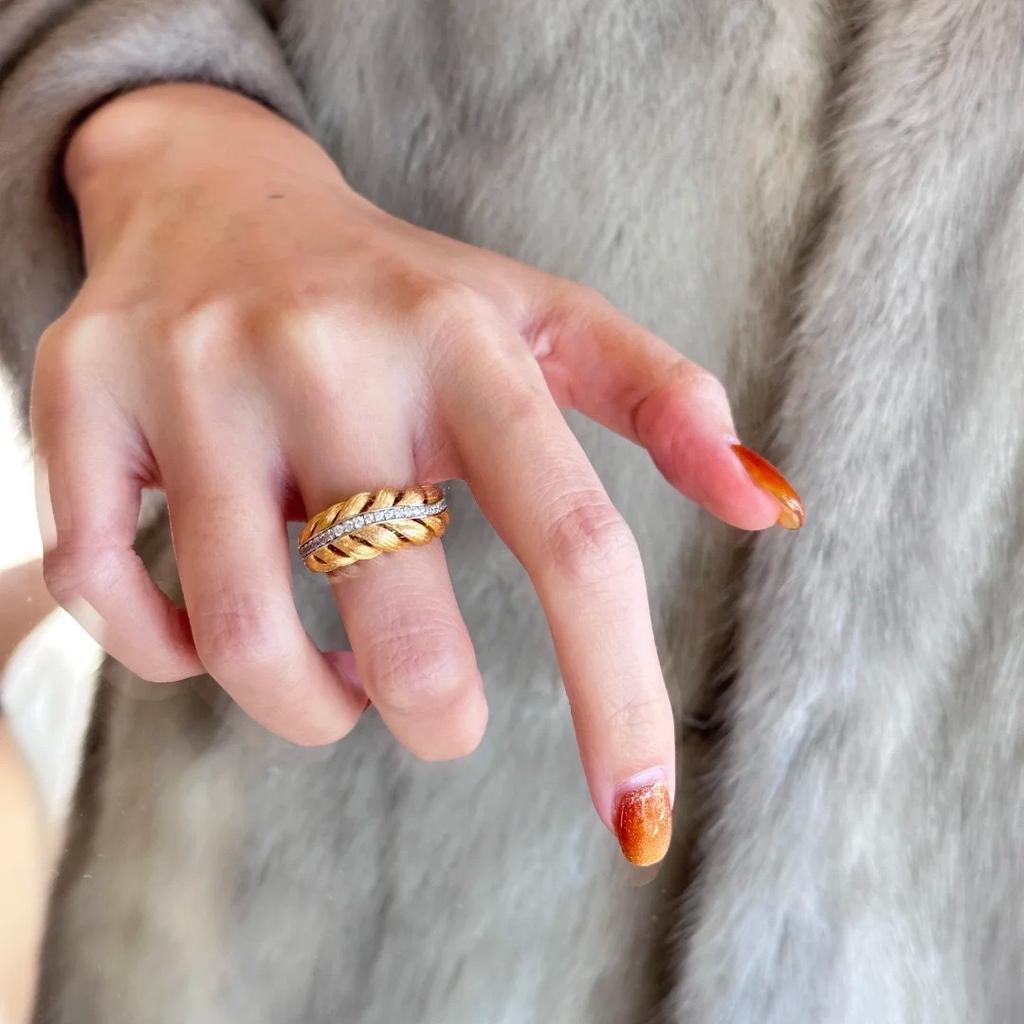 Classic Copper Alloy Zircon Ring Ladies Jewelry Wedding Promise Party Gift