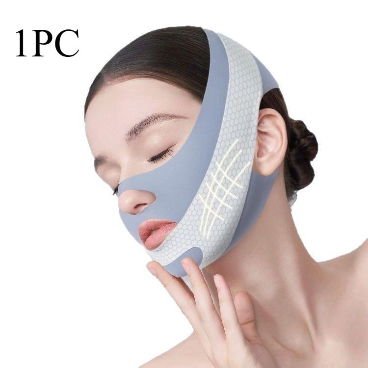 

Підтяжка обличчя зі сном V-подібний формувач обличчя Пов язка для схуднення обличчя Розслаблення Форма Ліфтинг Зменшення подвійного підборіддя Стрічка для схуднення обличчя Масаж