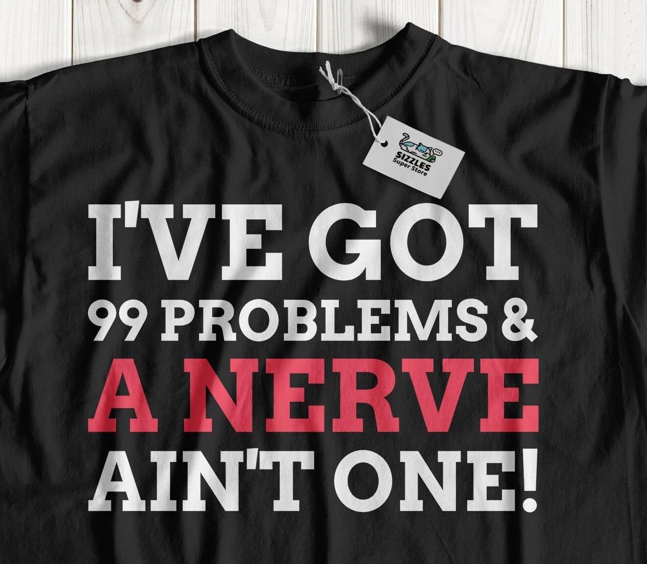 

Unisex Funny Neuropathy T-Shirt Nerve Damage Repair Operation Gifts L