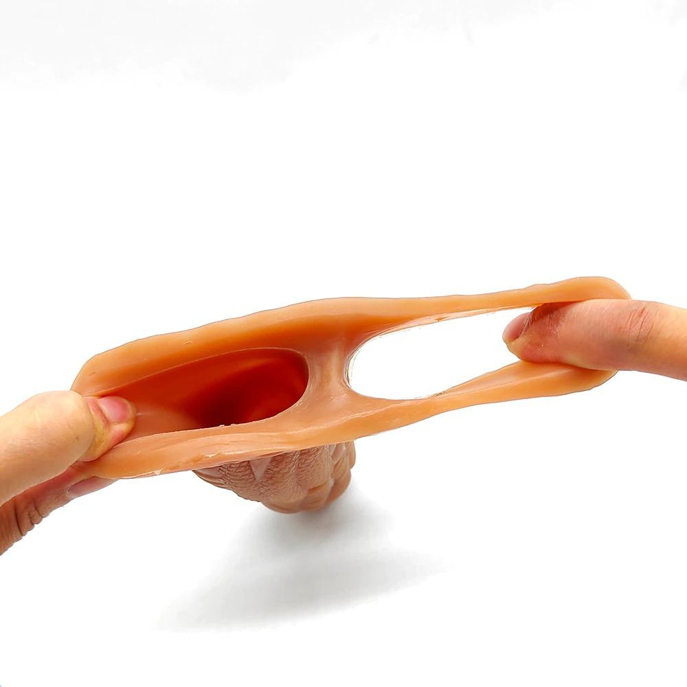 2022 Other Sex Products Monster Penis Sleeves Silicon Penis Extender for Men