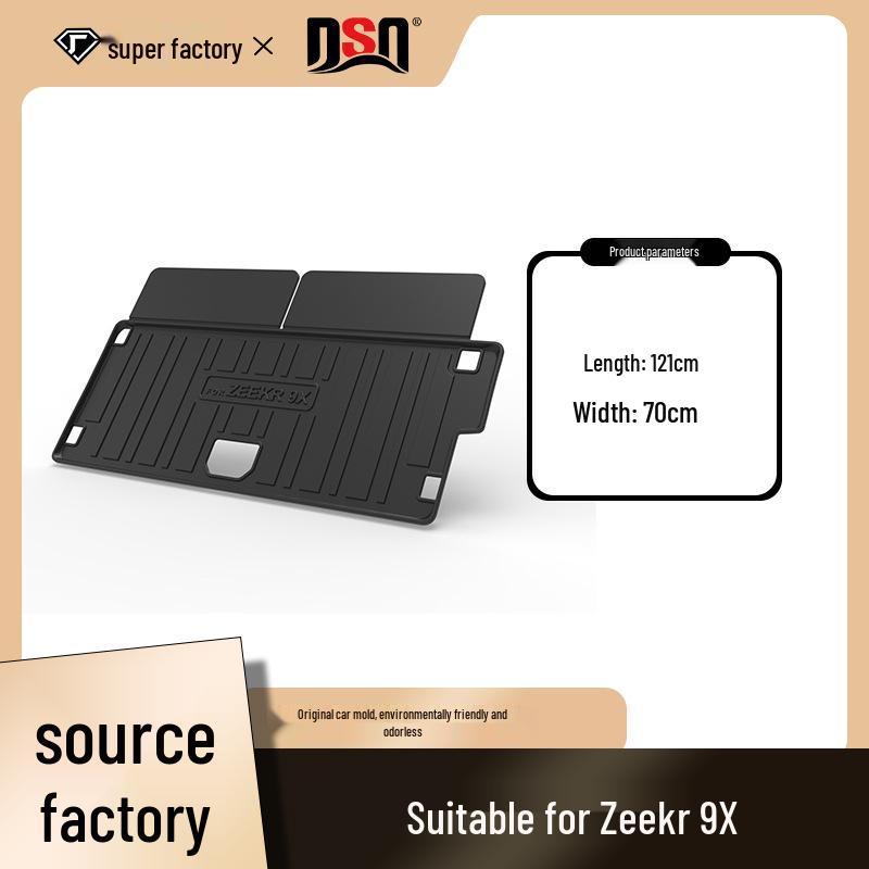 Waterproof, Wear-Resistant Trunk Mat for 2025 Zeekr 9X