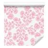 Wallpaper Flowers Background Powder Pink, Center Powder Pink 50x1000