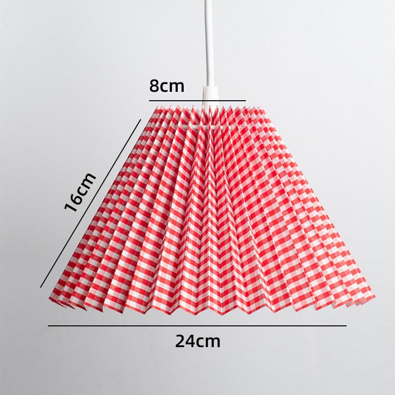 Nordic Origami Pendant Lights Lampshade Replacement Lamp Cover Downward Bulb Design Hanging Lamp Dining Room Kitchen Home Decor