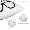 Musical Theater Nerd Square Pillowcase Polyester Linen Velvet Printed Zip Decorative Throw Pillow Case Sofa Seater Cushion Cover