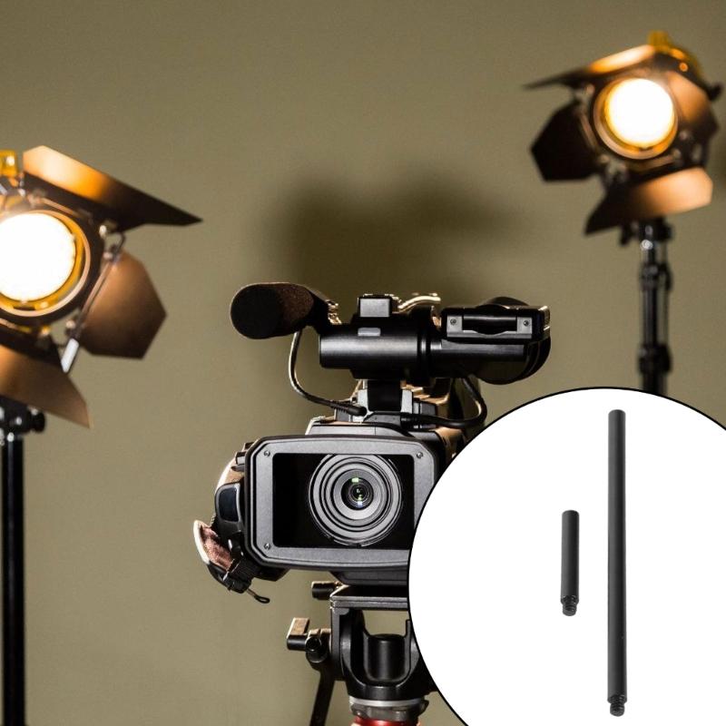 Universal Tripod Extension Rod with 1/4"Screw Thread for Camera Desk Tripods Monopods Stabilizers Tripod Extension Poles