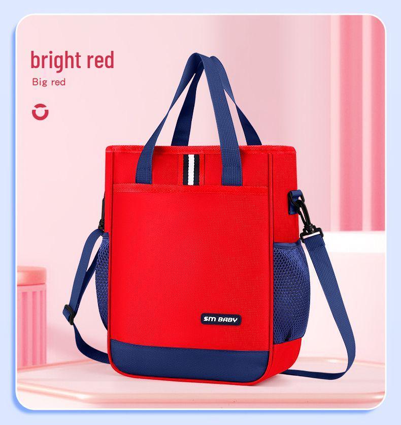 Large Capacity Tote Bag for Students – Hand-held and Crossbody Options for Elementary and Junior High Use