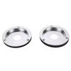 Watermelon Lights Bunk Adapter Stainless Steel Round Marker Light Bezel Cover for Trucks Trailers