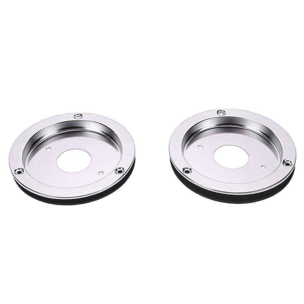 Watermelon Lights Bunk Adapter Stainless Steel Round Marker Light Bezel Cover for Trucks Trailers