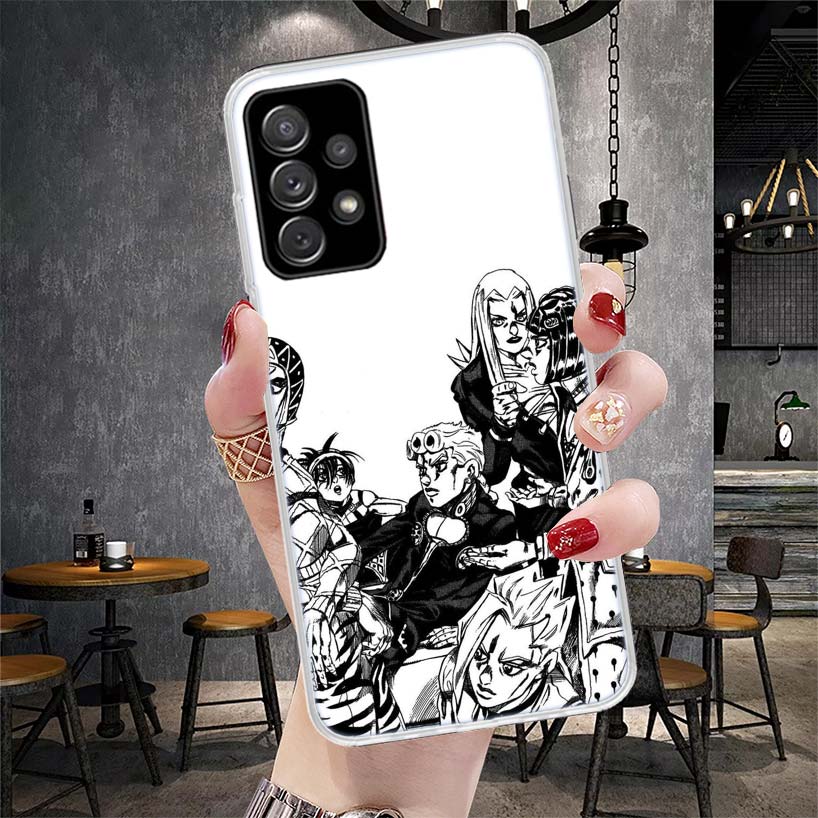 JoJo Bizarre Adventure Golden Wind Phone Case For Samsung Galaxy A13 A14 A15 A16 A17 A53 A54 A55 A56 A57 A33 A34 A35 A36 A37 A23