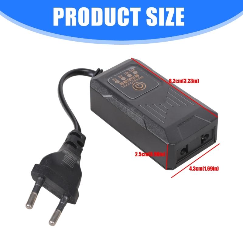 Cycle Timer Outlet 110V-220V Power For Aquariums Lights Fan Routers With 3hour 6H 12H 24hour Cycle Mode Fish Tank Timers