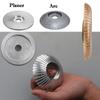 Woodworking Wood Angle Grinding Wheel Tungsten Carbide Coating Bore Shaping Wood Grinding Wheel Angle Grinder Disc