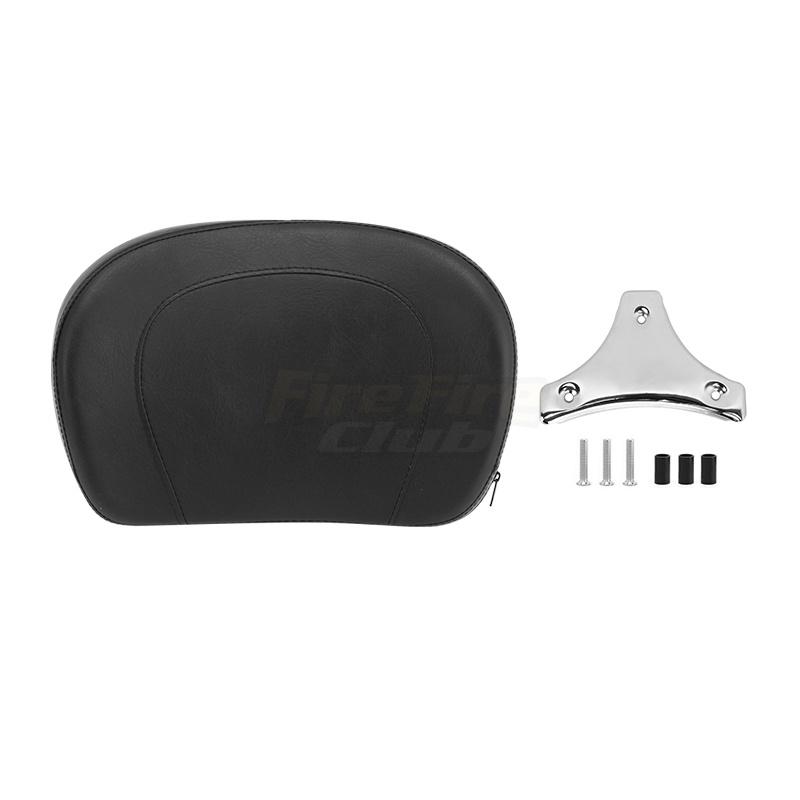 Motorcycle Rear Sissy Bar Cushion Pad Motocross Accessories For Harley Touring Street Glide Road King Road Glide 1996-later