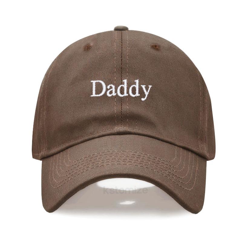 Daddy Embroidered Baseball Cap for Women Men Fashion Adjustable Soft Cotton Dad Hat Unisex Classic Golf Caps