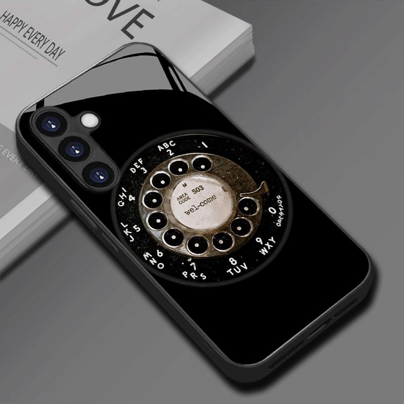 New Model Retro Exquisite Luxury High-end PhoneCase Glass TPU PhoneCase for Samsung Galaxy S26 S25 S24 S23 S22 S21 FE,Ultra,Plus