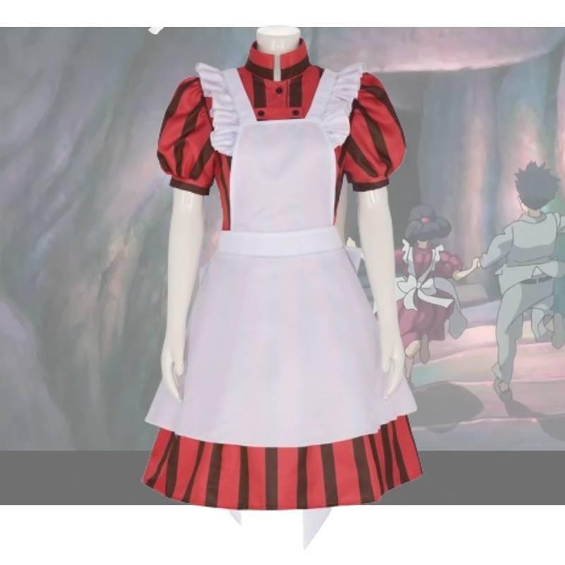 Miyazaki Film Inspired Cosplay Dress For Women Original Harajuku Style Anime Character Costume
