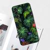 Summer Tropical Plants Phone Case For Samsung S25,S24,S21,S22,S23,S30,Ultra,S20,Plus,Fe,Lite,Note,10 Black Soft Shell