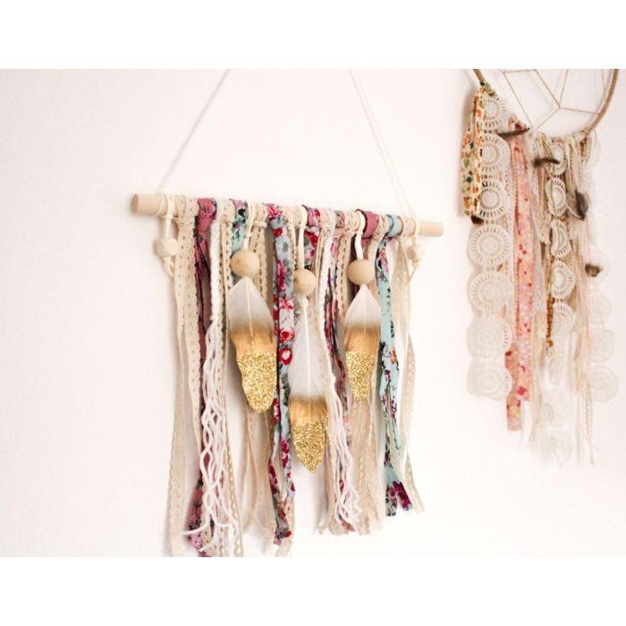 Cotton Bias Tape 1 Cm X 1 M Pastel Flowers 5 Pieces