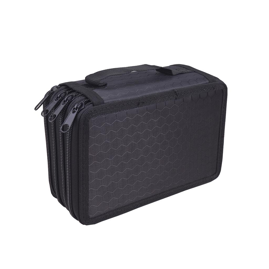 1 Piece 3-layer Handy Pencil Case, Stylish Large-capacity Student Pencil Case and Office Storage Bag, a Gift for a Friend