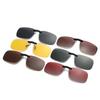 Herren Autofahren Clip-on Sonnenbrille Brille Vintage Damen Quadratisch Nachtsicht Angeln UV400 Sonnenbrille Lunettes eil Homme