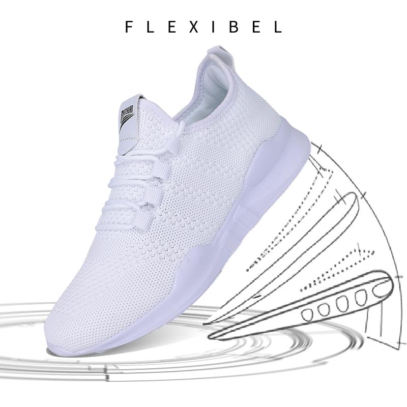 Fujeak Повседневные ультралегкие мужские кроссовки с дышащей сеткой для бега для мужчин — фото 3