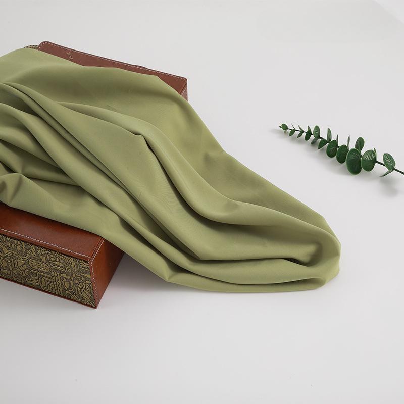 100x150cm High Grade Silk Hemp Impervious Twill Chiffon Cloth Ice Flocking Cloth Down Shirt Dress Wide Leg Pants Fabric