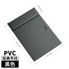 Leather A4 Conference Pad Board With Pen Slot Cup Holder Office Desk Organizer Meeting Room