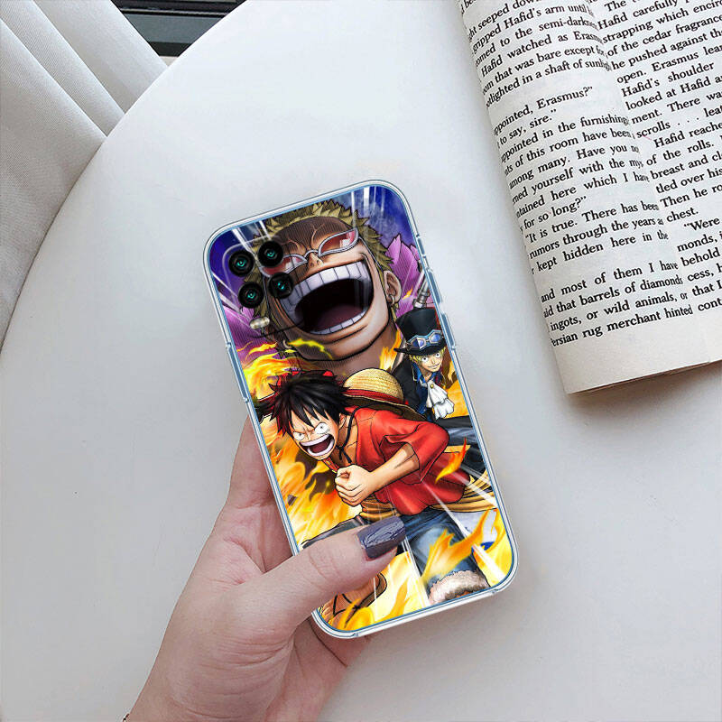 MH13 Anime One Piece Case for Motorola E7 G6 G7 G8 G9 Plus Power Play G10 G20 G04 E30 E40 E22 E20 E13 E15 G22 G23 G05 G75 G35 G55