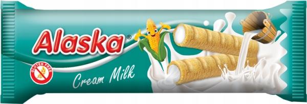 Rotolini di Mais ALASKA con Crema al Latte 18g