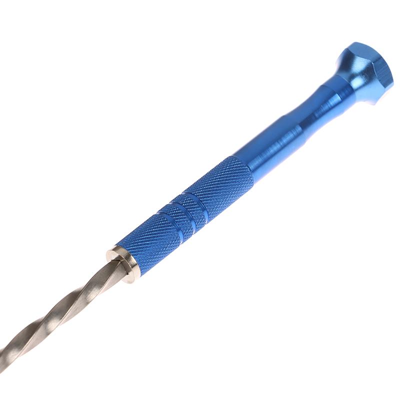 Blaues Verlängertes Halbautomatisches 0,8-3Mm Handbohrerset Handbohrer Bits Set Bohrwerkzeug Handwerkzeuge Für Heimwerkerhandwerk Machen