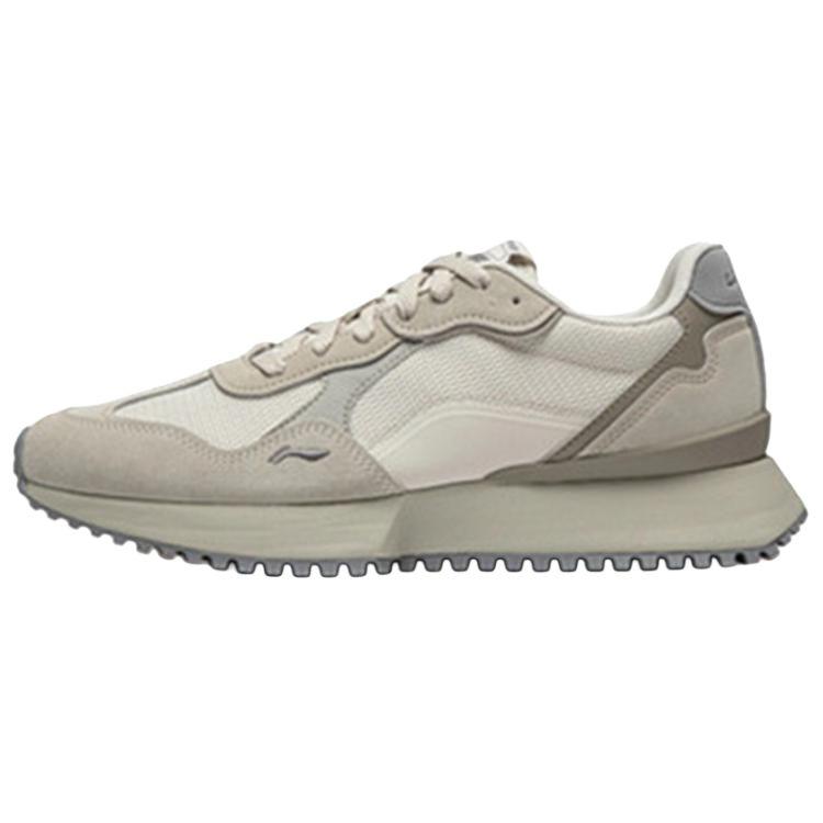 New LiNing Sports Life Collection Abrasion Resistant Lightweight Rebound Low top Casual Shoes Men's Gray AGCU113-1