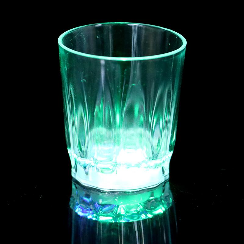 LED Automatic Flashing Cup Sensor Light Up Mug Wine Beer Whisky Shot Drink for Glow Christmas Party Bar Club Birthday Drinkware