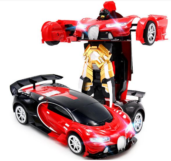 1:12 Remote Control Gesture Sensing Transforming Car Toy - 677 Transforming Robot