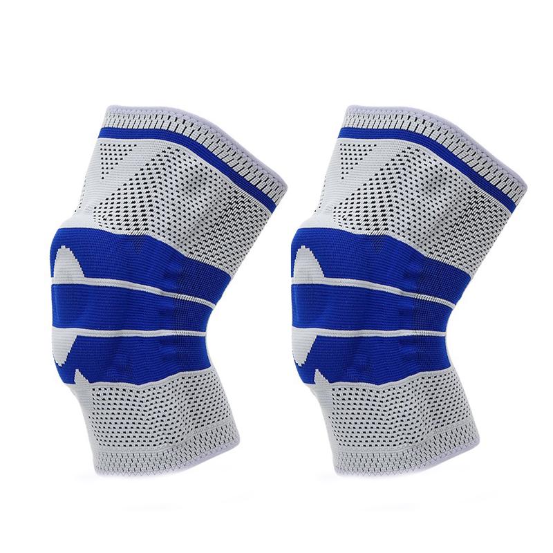 

Bath Battle Pressurized Silicone Spring Knee Brace (Pair) M-XL