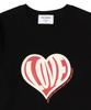 NOYCOMMON Love Heart Tee Bk