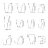 12PCS Headlight Bulb Spring Clip Holding Spring Clip, Universal Automotive Headlight Clip with 12