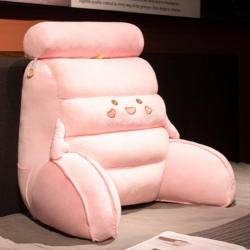 Подушка на изголовье Мягкая подушка Подушка-спинка Подушка для чтения и отдыха в общежитии Игра с телефоном Подушки для талии на татами-диван 50x40x20cm