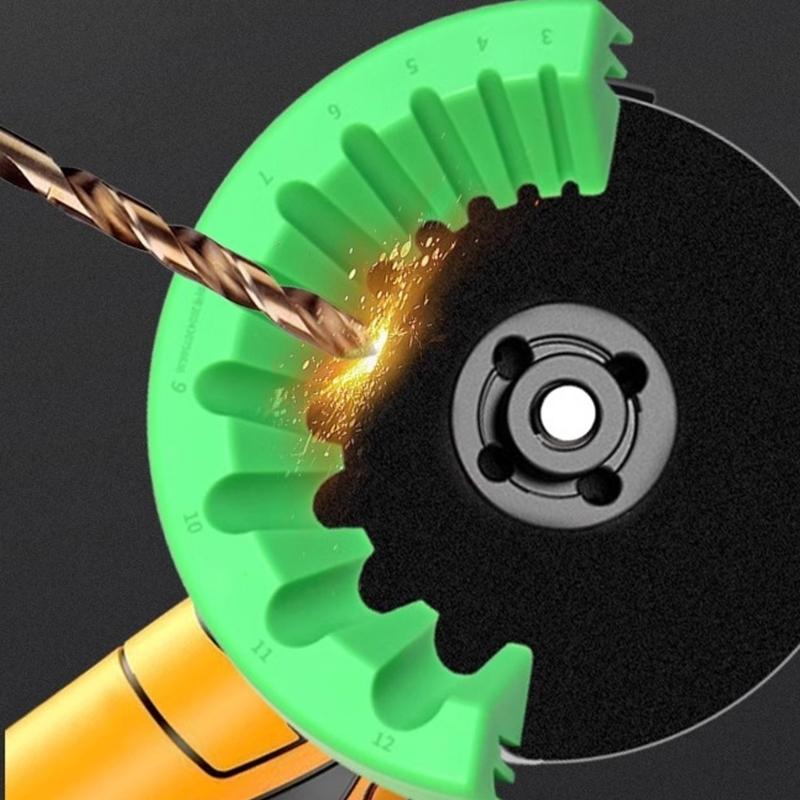 Angles Grinder Drill Bit Sharpener Drill Bit Sharpener Angles Guide Drill Bit Sharpening Guide Tool Multipurpose