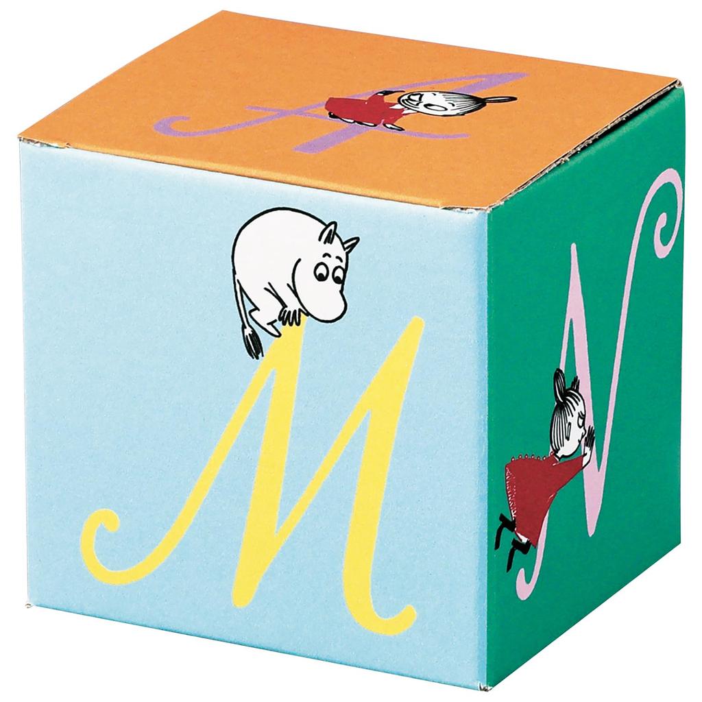 Moomin Stainless Steel Retains heat and cools Diameter 9 x Initial Birthday Miscellaneous Made in Mug, Heat-resistant, slowly, Double-walled, 360ml,