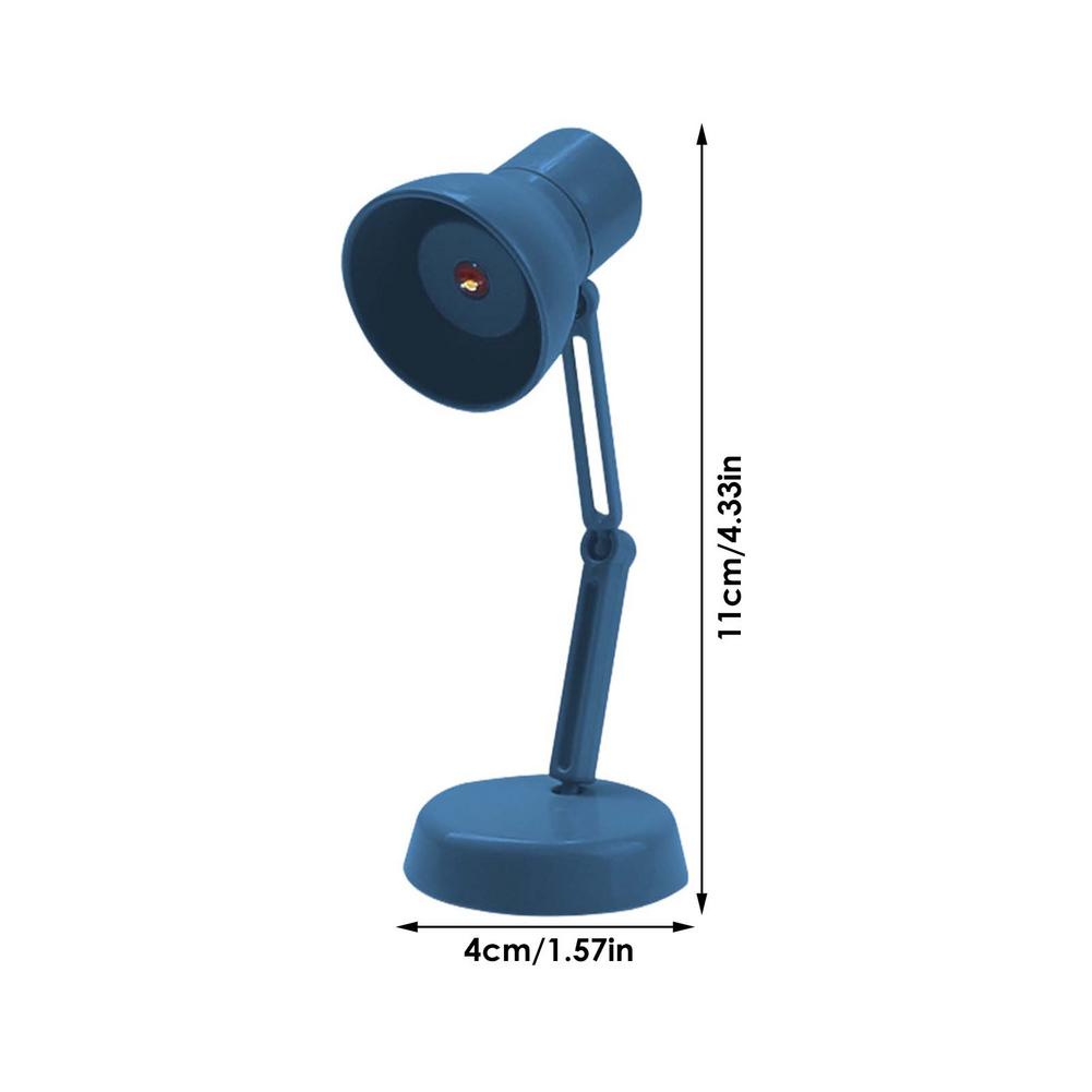 LED stolní lampa Mini skládací lampičky na noční čtení pro domácí pokoj Počítač Notebook Notebook Stůl Noční světla Ochrana očí