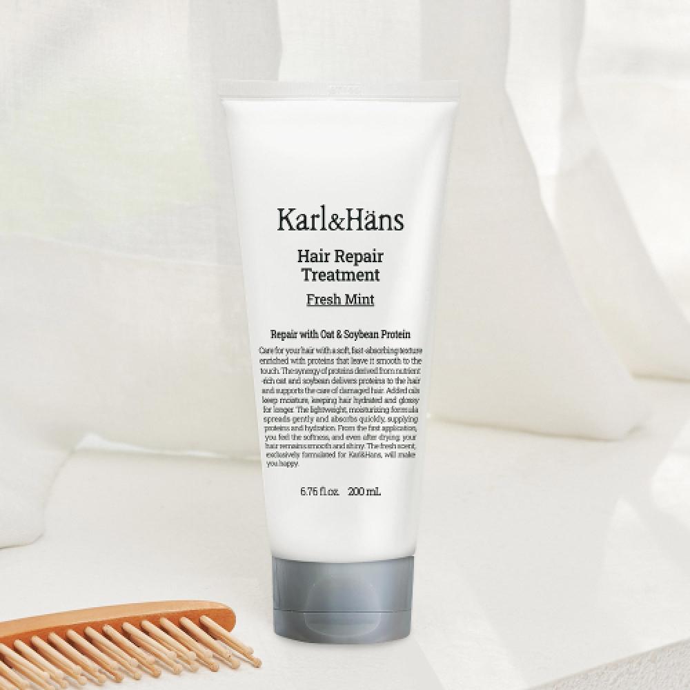

Karlnhans Hair Repair Damaged Hair Care Protein Treatment Fresh Mint 200ml NONE