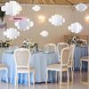 M-Artificial White Cotton Clouds for Wedding Background Decor Christmas Birthday Party DIY Hanging Home Living Room Decor