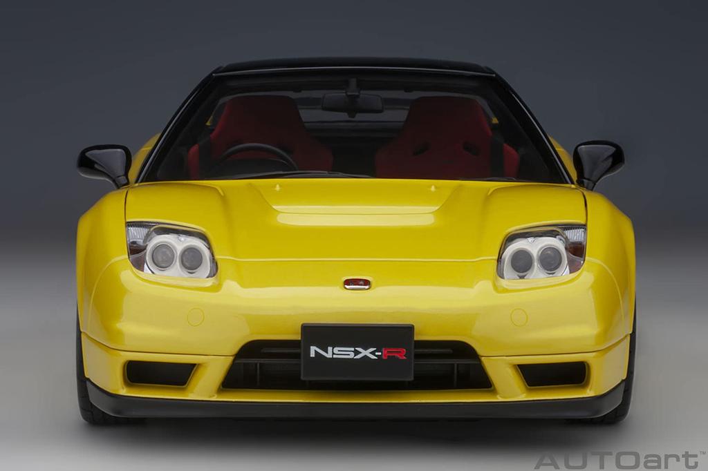 AUTOart Měřítko Honda Indy Yellow Pearl Hotový model 73214 1/18 NSX-R (NA2)