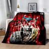 Bayern Munich Blanket Warmthful Decor Great for Bed Seaside Bedding Four Seasons Multipurpose Modern Style Gift for Travel Home Birthdays