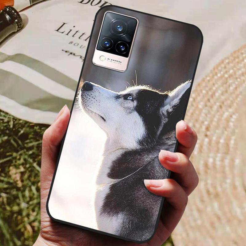 For Vivo V21 5G Case V 21 Silicon Back Cover Phone Case for Vivo V2050 VivoV21 5G Cases Soft Bumper Coque for Vivo V21 5G Fundas