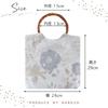 Harujio Japanese Style Hakama Yukata Bamboo Perfect for and Popular and Trendy Bag, Bag, Bag, Women's Handbag, Small, Mini, Handle, Stylish, Cute,
